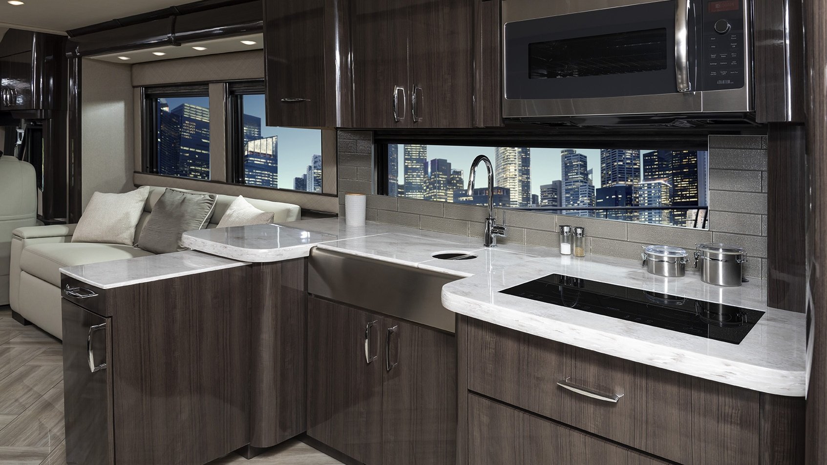 Galley 1 rollout countertop covers