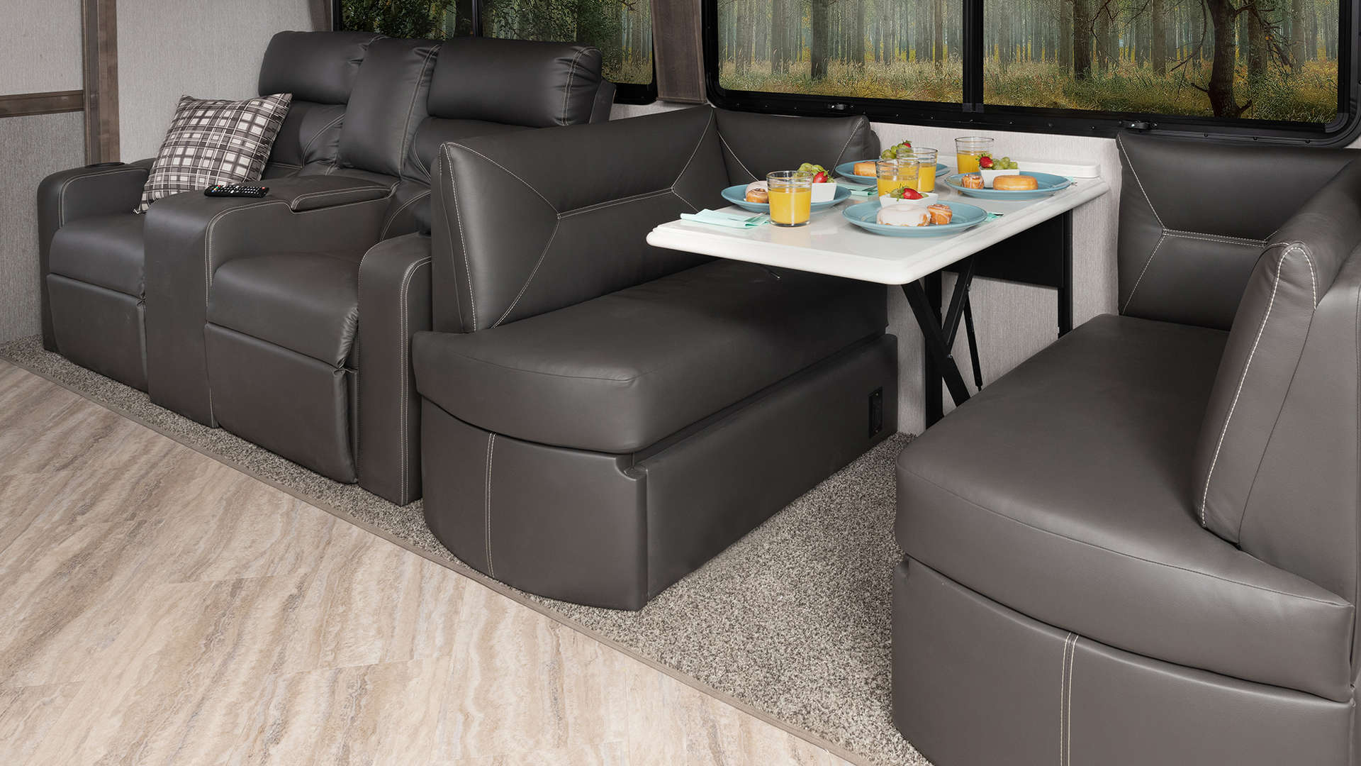 2 dinette PA 36 U Alloy greystone998 open
